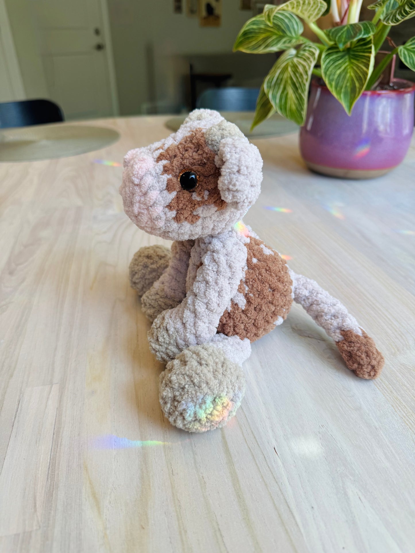 Ready to ship - Clemmie Cow Plushie